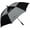 Black/Gray, variant on 47/54/62/68 Inch Automatic Open Golf Umbrella Oversize Extra Large Double Canopy Vented Windproof Waterproof Stick Umbrellas 47 inch,Black