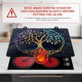 thumbnail image 3 of Stove Top Cover for Home Decoration Kitchen Pad Non-Stick Washable Cooktop Covers Countertop Protector Keep Stove Clean 28"x20" (Tree of Life), 3 of 7