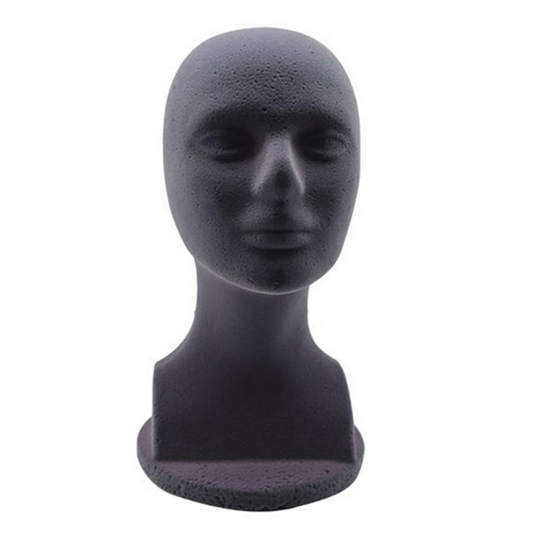 Decor Store Mannequin Head Abstract Smooth Surface Foam Female Manikin Head  Model Wig Hair Jewelry Display Stand for Shop 
