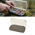 thumbnail image 2 of Waterproof Single Side Plastic Fly Box Sponge Pad Insert Flying Storage Fishing Tackle Case Clear Lid Fly Box Container, 2 of 9