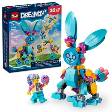 LEGO DREAMZzz Bunchu's Creative Animal Adventures - Fantasy Bunny Toy for Kids, Boys and Girls, Ages 7  - 20 Building Options - Building Set with Izzie Minifigure - Gift Idea for Birthdays - 71488