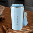 thumbnail image 4 of Hariumiu Eco-friendly Travel Coffee Mug 510ml Travel Coffee Mug with Seal Lid Insulated Stainless Steel Cup for Eco-friendly Easy One-handed Drinking, 4 of 9