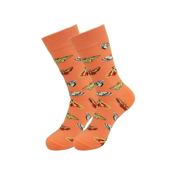 Sick Socks – Moth / Butterfly – Animals Casual Dress Socks