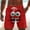 A1010_Red, variant on Vetsdori Mens Beach Shorts Summer Funny Dry Fit Short Pants Pocket,Swim Trunks Casual Elastic Waist Shorts for Men Ropa,Size S