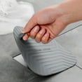 thumbnail image 3 of Injueey Cubierta de desodorante de drenaje de suelo cuadrado, almohadilla de sellado de fregadero de baño de silicona, accesorios de alcantarillado Juegos de accesorios de baño Gris Injueey HA064349-01B, 3 of 6