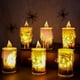 thumbnail image 2 of Set de 12 Velas LED Decorativas de Halloween CM-TOP Iluminación de Calabaza y Escenas Espeluznantes, 2 of 8