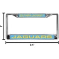 thumbnail image 7 of Southern University NCAA Jaguars Chrome Metal License Plate Frame Holder, 7 of 7