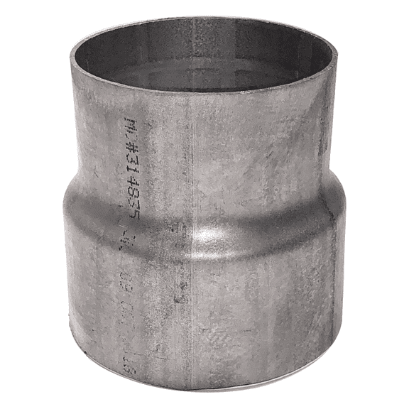 Reducer Pipe Adaptor 3" ID to 3.5" ID Aluminized Steel