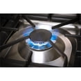 thumbnail image 2 of Ilve UPDN100FDMPNX Nostalgie Series 40 Inch Dual Fuel Convection Freestanding Range, 5 Sealed Brass Burners, 4 cu.ft. Total Oven Capacity in Glossy Black, Chrome Trim (Natural Gas), 2 of 3