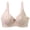 Beige BG100D, variant on Women Bra Womans Underwear Lift up Lace Gathered Bras Solid Color Comfy Thin Brassiere Ladies Plus Size Everyday Wear Yellow 90C