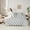 White Black, variant on Manfei Kawaii Love Heart 7-Piece Bedding Comforter Set for Female Women Girls,Black White King Bedding Sets,Romantic Couple Lover Ultra Soft Bed Sheets,Microfiber Bedroom Decor,Reversible