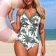 thumbnail image 4 of Traje de baño de una pieza para mujer, traje de baño deportivo para mujer, estampado a juego, con cremallera, ajustado, para surf, para playa, de moda, para mujer, trajes de baño de una pieza para muj, 4 of 7