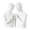 White, variant on Dualoai Abstract Couple Statue Art Lover Sculpture for Dining Room Fireplace Bedroom White