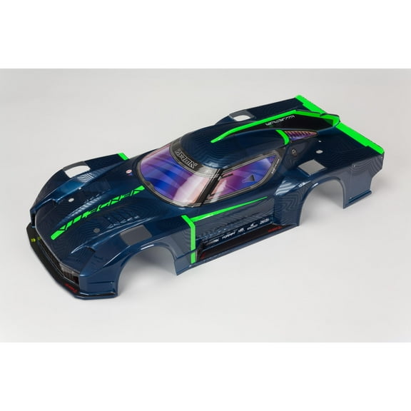 ARRMA VENDETTA 4X4 BLX Finished Body Black ARA414006 Car/Truck Bodies wings & Decals