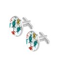 thumbnail image 2 of Turtle Men's Stainless Steel Shirt Cufflinks for Formal Attire and Special Occasions, 2 of 6