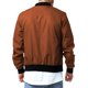 thumbnail image 2 of Mens Casual Baseball Zip Up Jacket Biker Coat Pockets Crew Neck Outwear, 2 of 8