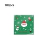 thumbnail image 5 of Paquete de 100 bolsas de regalo Cateissary Navidad Cumpleaños Dulces, 5 of 6