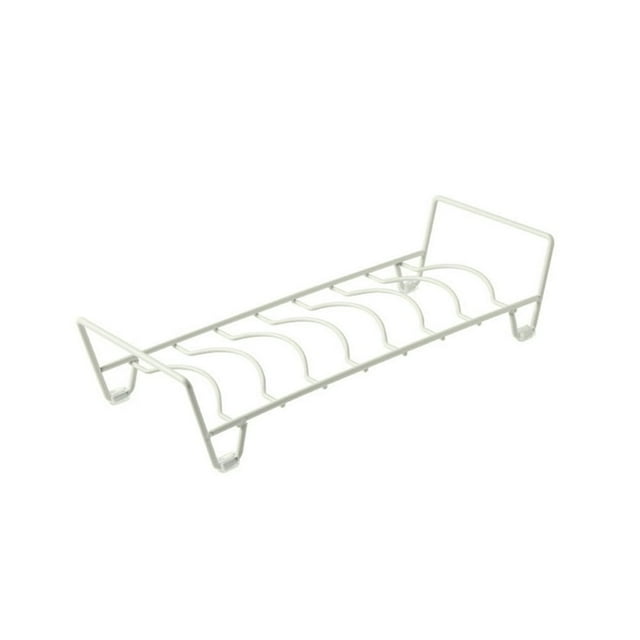 Bowl Plate Storage Rack Kitchen Sink Drain Metal Basket Tableware Supplies Drying Stand Household Cabinet Cupboard bow rack