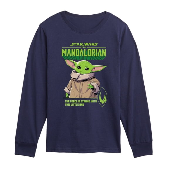 Star Wars - The Force - Youth Boys Long Sleeve Graphic T-Shirt