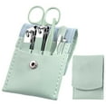 thumbnail image 3 of Isvgxsz 7 Pcs Manicure Set Stainless Steel Nail Clippers Kit, Nail Care Beauty Tools Set Christmas Stocking Stuffers, Christmas Gifts for Men and Women Travel Grooming Kit, 3 of 5