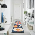 thumbnail image 4 of Yayeee Runner Rug for Bedroom 2'x6' Machine Washable Hallway Non Slip Mat, Simple Floral, 4 of 8