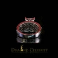 thumbnail image 3 of Diamond Celebrity's Cubic Zirconia 2.25ct White Silver Cinderella Women's Ring Size 7, 3 of 12