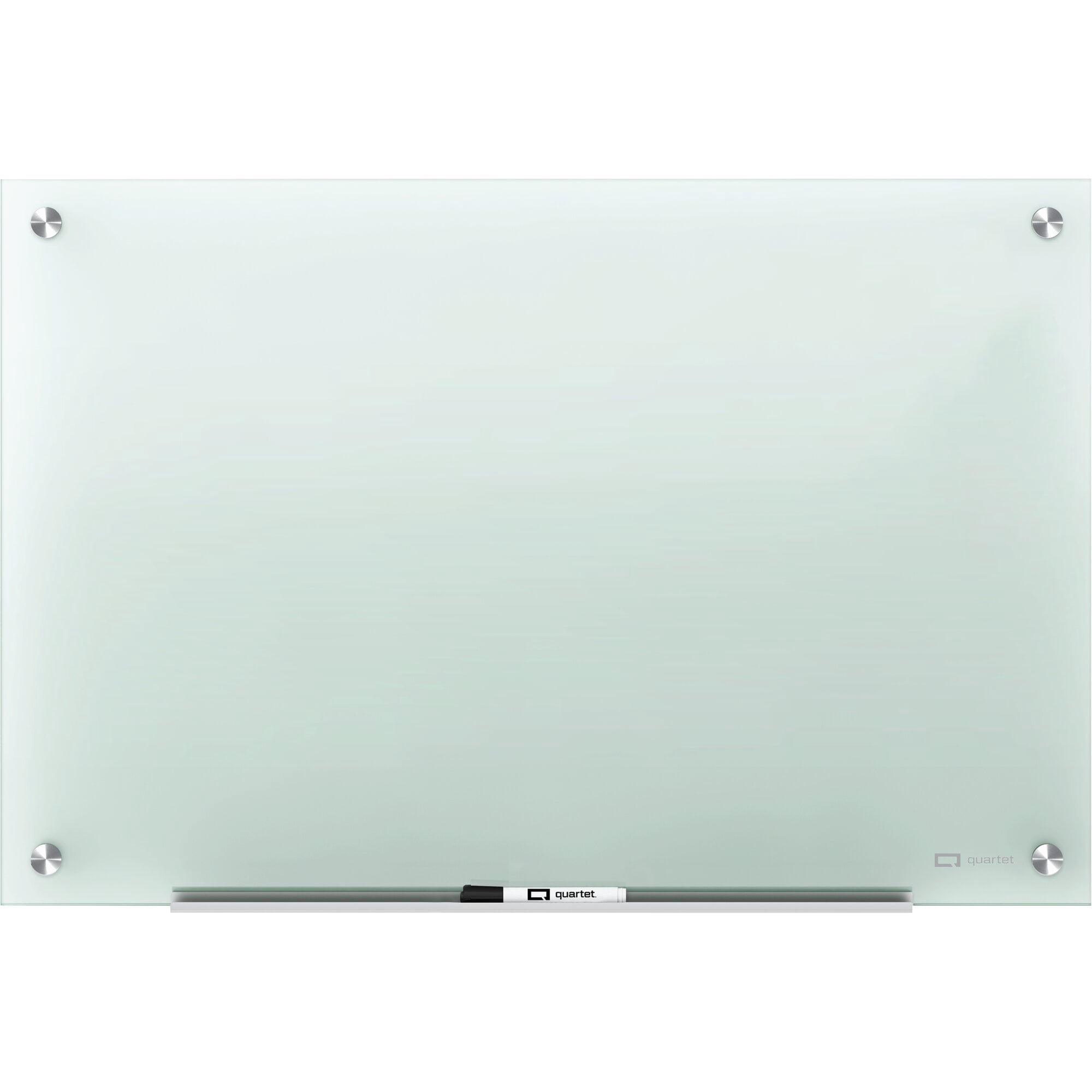 Quartet Infinity Glass Dry-Erase Board, 24" x 18" (2' x 1 1/2'), Frosted Surface