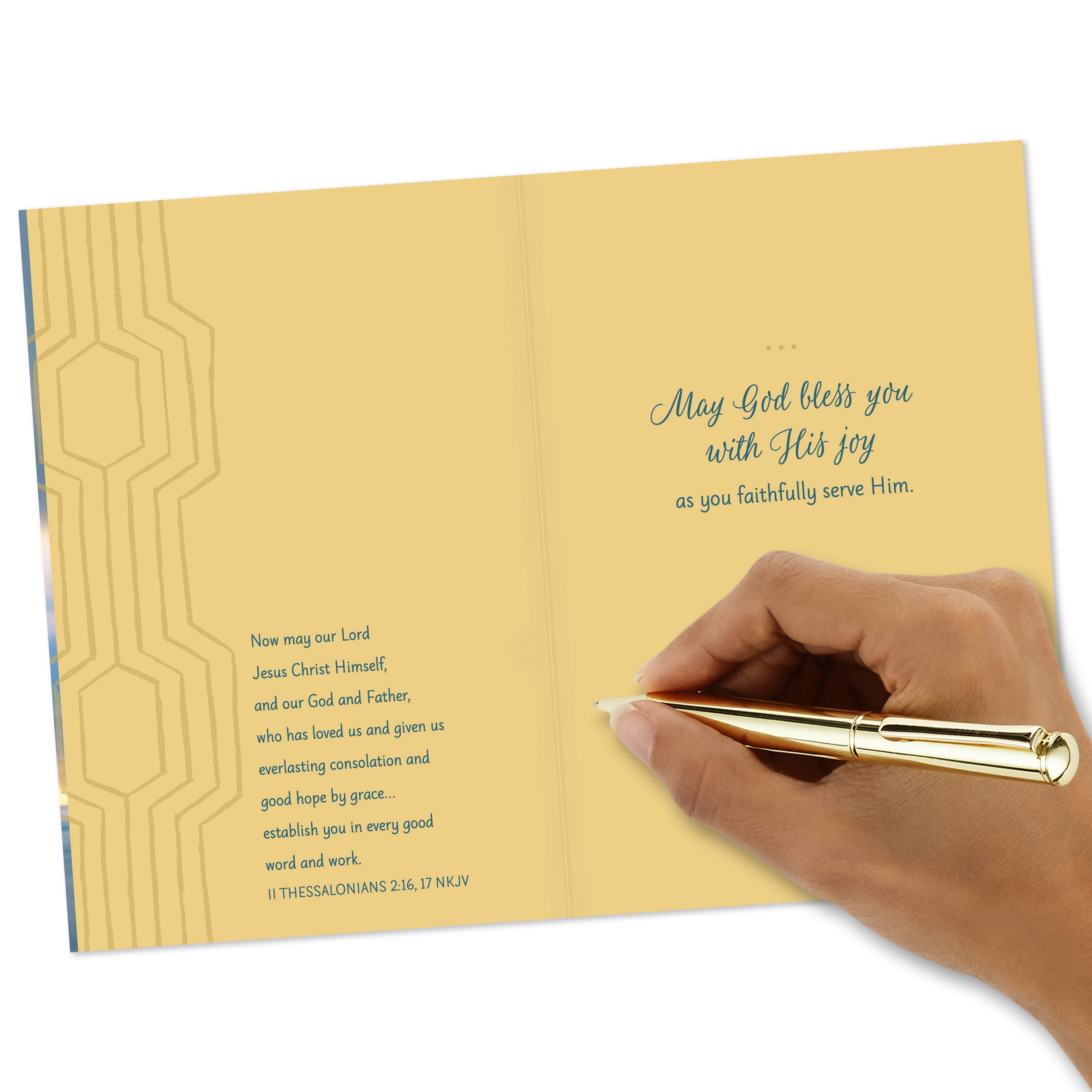 DaySpring Clergy Appreciation Card (Your Faithful Service to God), 1 Count