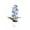 Blue 1Pcs, variant on HOARBOEG 3Pcs Purple Artificial Phalaenopsis Orchid Potted Plant, 7-Head Fake Phalaenopsis Flower Arrangement, Realistic Faux Orchid Centerpiece for Home Decor, Wedding Decoration
