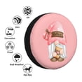 thumbnail image 5 of Bingfone Coffee Gnome (1) Spare Tire Cover Weatherproof Universal Wheel Protectors For Rv Camper Travel Trailer Suv Truck 16 Inch, 5 of 9