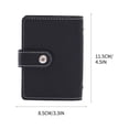 thumbnail image 2 of Blasgw Mini Savings Binder - Personalized Cash and Card Management for Pocket Money Challenge PU Leather, Unique Gift Black, 2 of 3