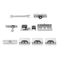 thumbnail image 2 of sistema para puertas plegables de montaje frontal mobile cd-50 plata, 2 of 5
