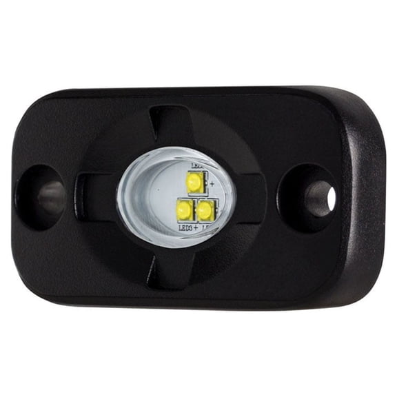 Heise LED Lighting Systems 1.5-Inch x 3-Inch Aux Lighting Pod (White), HE-TL1