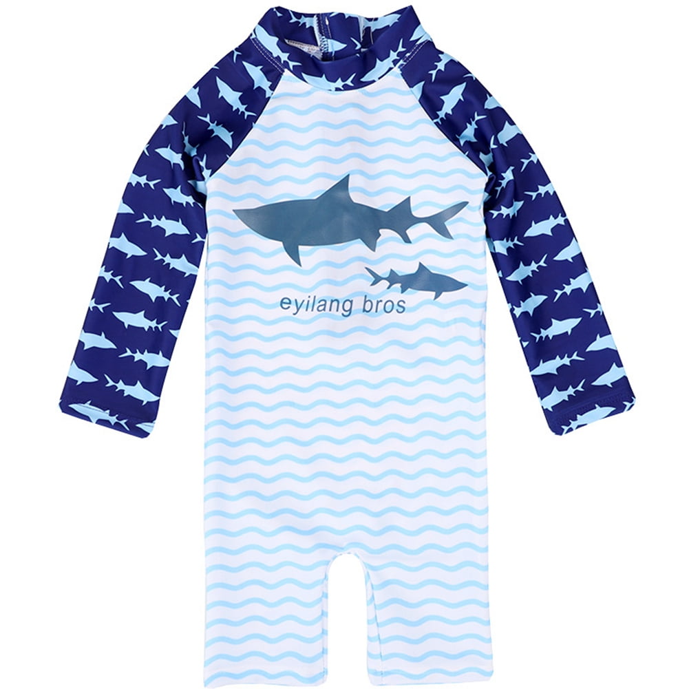 long sleeve boy swimsuit