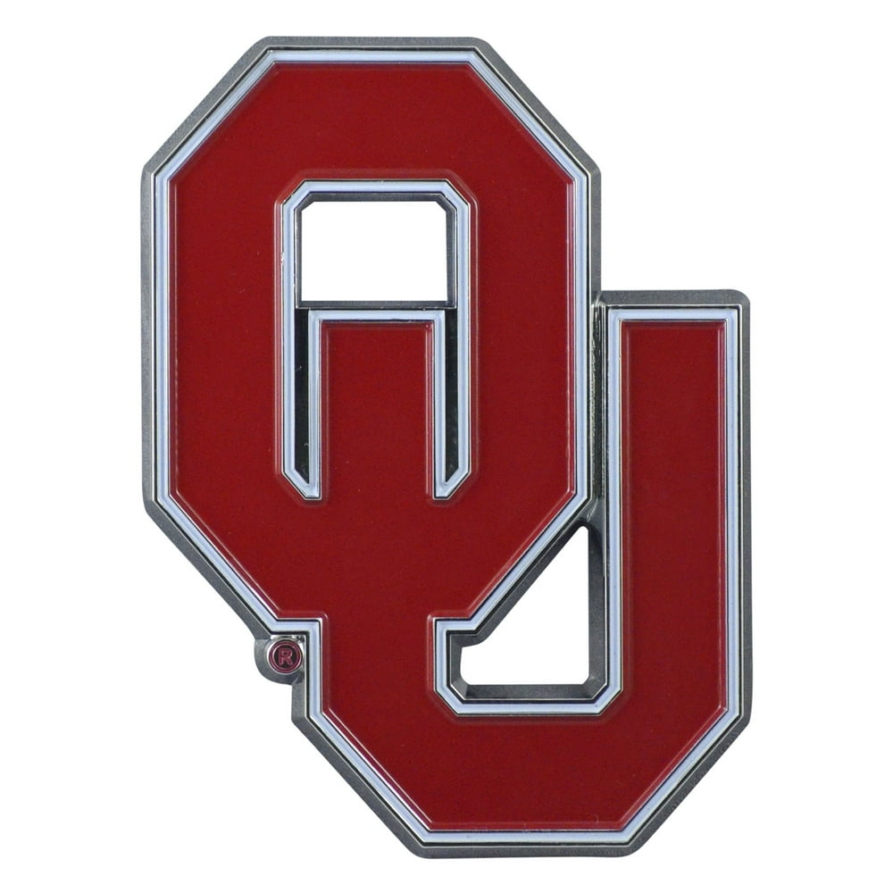 University of Oklahoma Color Emblem 3.2"x2.3"