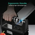 thumbnail image 3 of Electric Knife Sharpener - Professional 3-Stage Electric Knife Sharpener for Knives and Serrated Blades - Knife Sharpener Sharpens, Refines and Polishes, 3 of 5