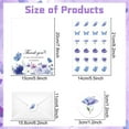 thumbnail image 2 of xianyou-Funeral Thank You Cards with Envelopes 24Set Butterfly Funeral Sympathy Thank You Cards with Envelopes and Stickers Flower Bereavement Thank You Cards Loss Condolences Card Gifts for Loss, 2 of 4