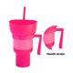 thumbnail image 2 of Gran capacidad Snack Drink Cup Box Bowl Holder Drink Snack Bowl para Cinema Beach, 2 of 3
