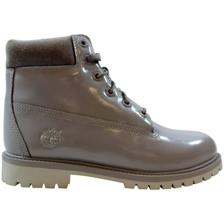 Timberland 6 Inch Premium Waterproof Grey Shine TB0A15DK Grade-School Size 6Y