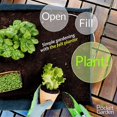 thumbnail image 5 of 4Pcs 8 Gallons Plant Growing Bags, Rectangular Nonwoven Fabric Breathable Grow Bags,for Flowers Vegetables, 5 of 5