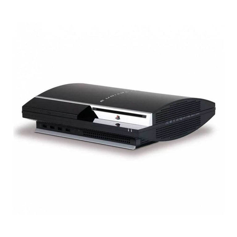 Restored Sony PlayStation 3 - Game console - 80 GB HDD - black -  (Refurbished)