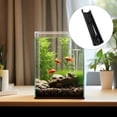 thumbnail image 2 of Miangastore Easy Installation Aquarium Light Cover Black 1Pcs 8.7X2.2X1.2In, 2 of 9