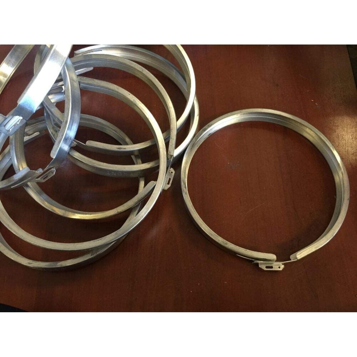 (4 RINGS) Stainless Steel KWH Electric Meter Socket Retainer Lock Ring