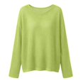 thumbnail image 4 of Qingpeng Womens Crochet Hollow Out Tops Summer Long Sleeve Cover Ups Fashion Fall Casual Outfits Streetwear for Women, 4 of 9