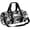 Octopus, variant on 3D Soccer Ball Small Round Sport Duffel Bag,Crash Lighting Wall 17" Shoulder Airport Travel Bag, Men Women Weekender Overnight Sleepover Carry-On Personalized Tote Pouch