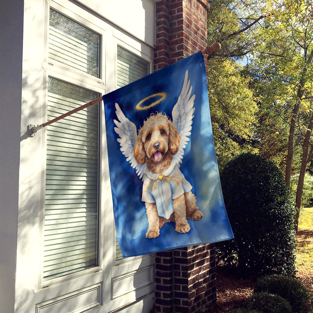Cockapoo My Angel House Flag 28 in x 40 in
