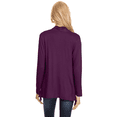 thumbnail image 4 of Simlu Open Front Cardigan Reg and Plus Size Lightweight Cardigans for Women Long Sleeves, 4 of 4