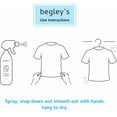 thumbnail image 5 of Begley's 3-in-1 Wrinkle Remover, Quick Fix Wrinkle Release, Static Cling Remover, Odor Eliminator and Fabric Refresher Spray - USDA Certified Biobased - Fragrance-Free, 16 oz, 5 of 7