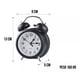 thumbnail image 3 of Reloj Despertador Campana Retro Analógico Estilo Vintage Color Negro, 3 of 6