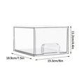 thumbnail image 3 of TopLLC Stackable Cosmetic Organizer Drawers Solid Acrylic Clear Makeup Organizer Box Vanity Container Drawer For Skin Care Bathroom Countertop storage boxes, 3 of 9